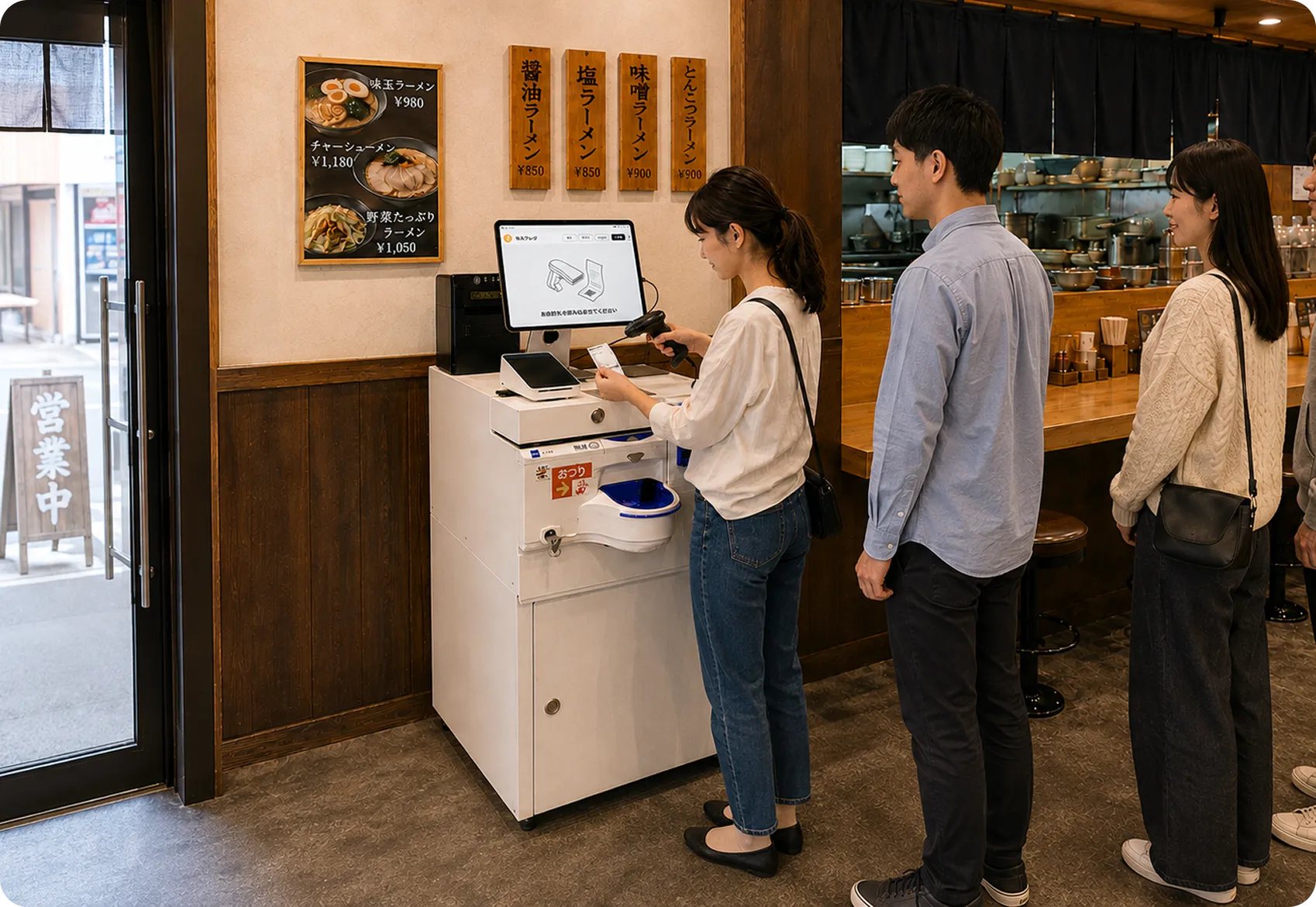 どこにいても、営業状況をリアルタイムで把握
